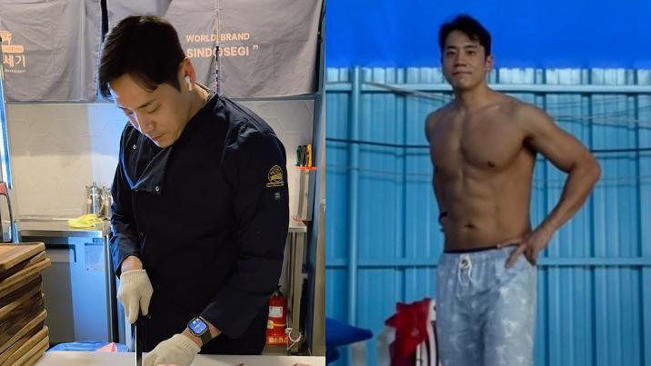 고기 칼 잡은 ‘前수영천재’ 한규철…“슬럼프 극복하고 마라톤 완주 도전”