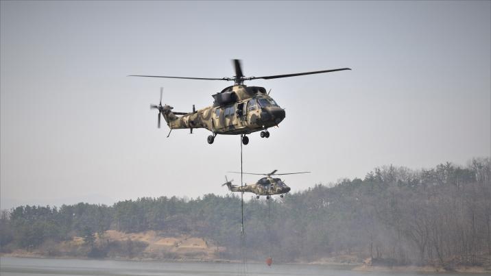 수리온, 지난달 산불 진화 중 DMZ 진입…軍 “실수” 해명
