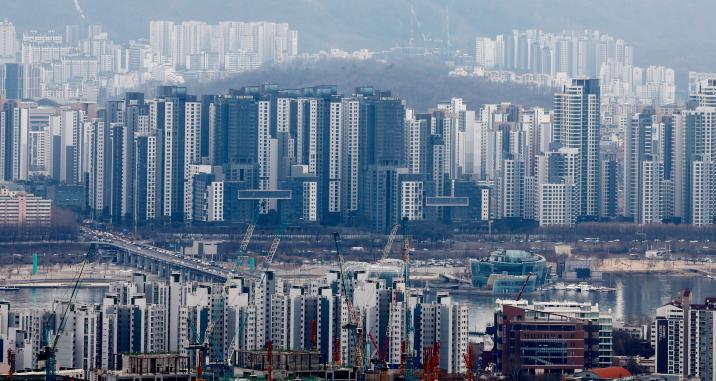 강남3구 아파트 지난달 상승거래 비중 50%로 하락
