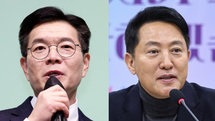 정원오 “오세훈 무능 심판”… 吳 “강남 재건축, 규제철회가 먼저”