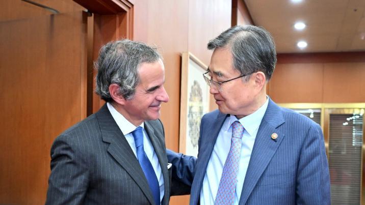 IAEA총장 “한국 핵잠 도입, 핵확산 아니라는 철통 보장 필요”