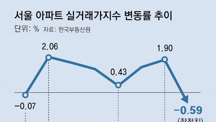 “양도세 중과 피하려 급매”… 서울 아파트 실거래가 7개월만에 하락