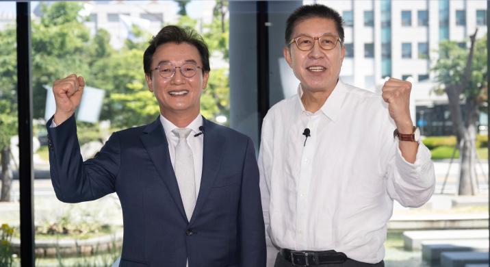 전재수 “부산 글로벌법, 尹때와 달라“ vs 박형준 “李 한마디에 논의 중단”
