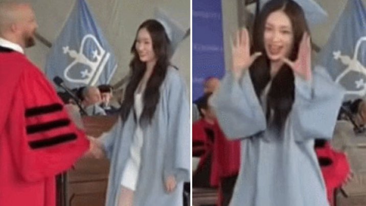 ‘신세계 장녀’ 애니, 美컬럼비아대 졸업…카메라 향해 깜짝 고백?