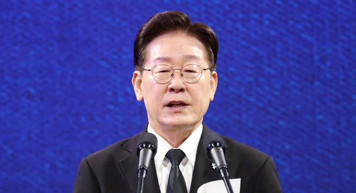 李, 6·25 기념사에 北 언급 없었다…“평화의 한반도 만들것”