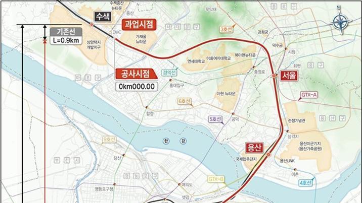 수색~광명역 지하 고속열차 전용선 뚫는다…2036년 개통
