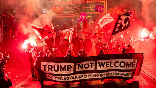 덴마크 언론 “폭력배 트럼프”… 英국민 67% “美 보복관세 찬성”