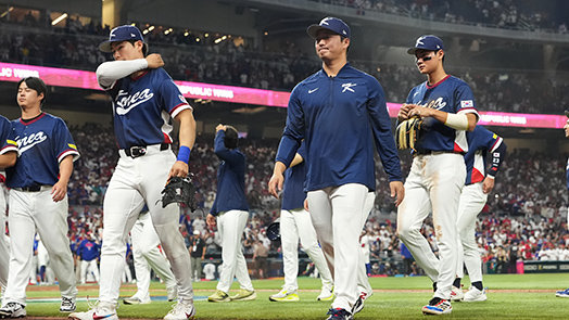 아무것도 못했다…WBC 한국, 도미니카에 0-10 콜드패