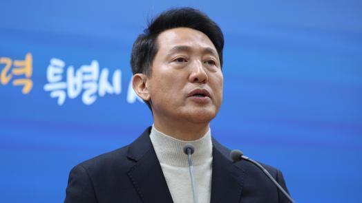 오세훈 “최전방 사령관 마음으로 서울시장 후보 등록”