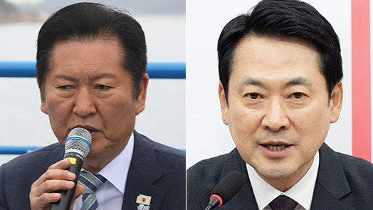 鄭, 격전지 영남 5곳 훑어…‘열흘 방미’ 張, 서울외 3곳만 찾아