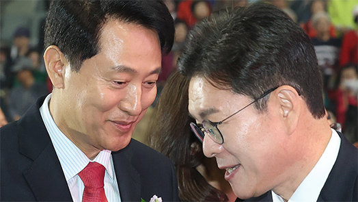 정원오 “吳, 임기 내 용산 방치” vs 오세훈 “鄭 과대포장 해소”
