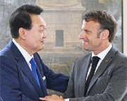 韓-佛 “북핵 위협에 공동 대응, 원전-우주항공 등 협력 강화”