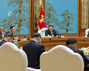 北 정치국 회의 ‘김정은 방러’ 보고… “세계 정치지형 근본적 변화”