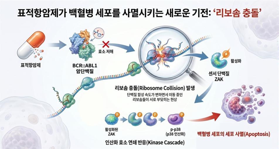 국내 연구진 ‘암세포 사멸’ 유도하는 백혈병 항암제 원리 규명