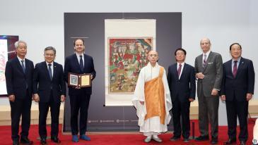 속초 신흥사 조선불화 ‘시왕도’ 70여년만에 美서 환수