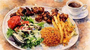 도로 위의 식탁, 프랑스의 ‘기사식당’