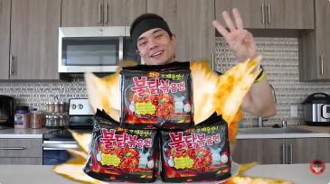 ‘불닭면 15봉지 9분 컷’ 美유튜버, 다음 목표는 OOO