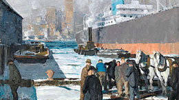 화려한 도시의 이면[이은화의 미술시간]