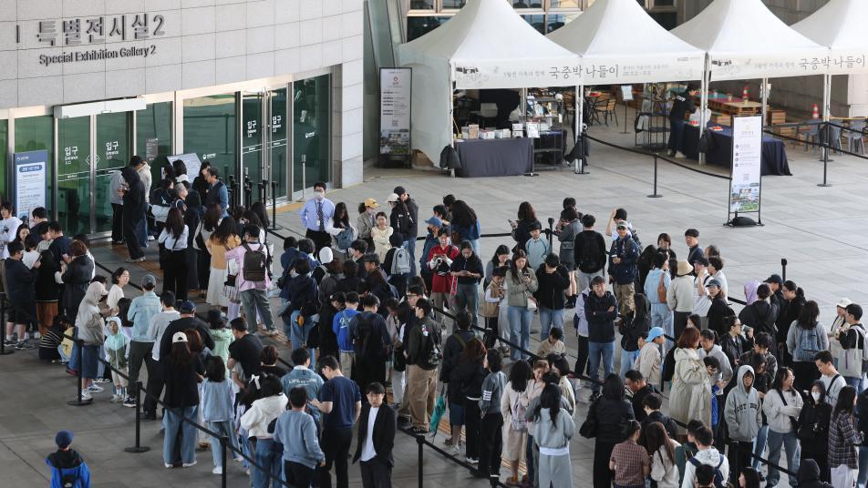 국중박 역대급 흥행…상반기 관람객만 379만명  ‘역대 최다’