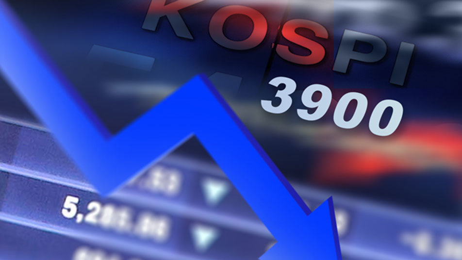코스피, 장중 3900선 무너져…뉴욕발 ‘AI 거품론’에 연일 출렁