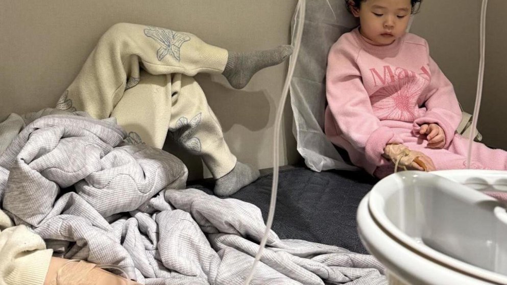 이지혜, 두 딸 동시에 링거 “몇 살 돼야 편해질까”