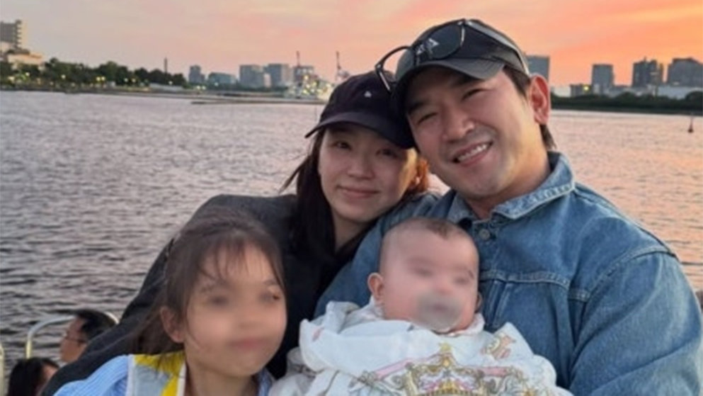 이민우♥이아미, 가족사진 공개…“첫 가족여행”