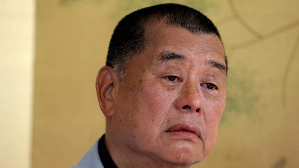 ‘홍콩 반중 언론인’ 지미 라이 유죄 판결…종신형 가능성