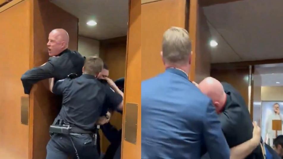 “우리 아들-딸 왜 죽어야하나” 항의…팔 부러진채 끌려나갔다