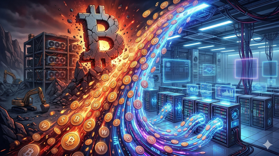 AI 데이터센터로 변신하는 채굴업계…10조 비트코인 매각 움직임