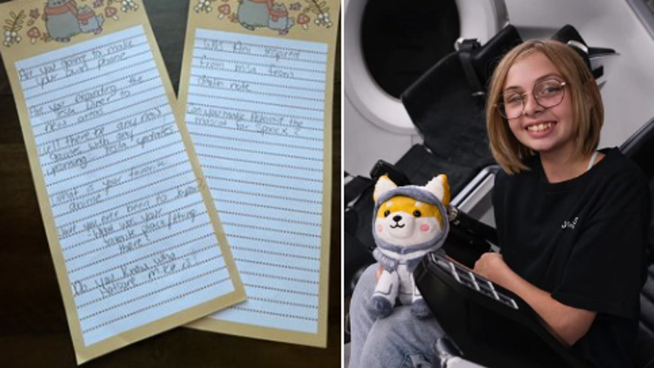 ‘질문 리스트’ 남기고 숨진 소녀팬…일일이 답변 보낸 머스크