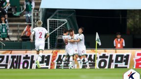 프로축구 대전, 전북에 2-0 승…‘1위 싸움’ 울산과 김천은 무승부