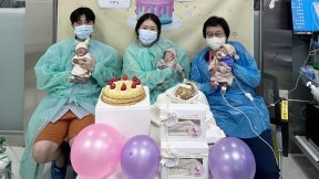 세 쌍둥이 ‘기적’…22주 미숙아로 태어나 건강하게 퇴원