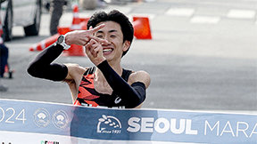 하프기록 30초 넘게 줄인 김홍록, 대회 2연패 기대감 높여