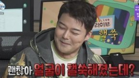 전현무, 라방 논란 핼쑥…박나래에 고개 푹