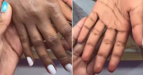 택배에 ‘잘린 손’이…너무 진짜같은 네일아트 교보재 화제