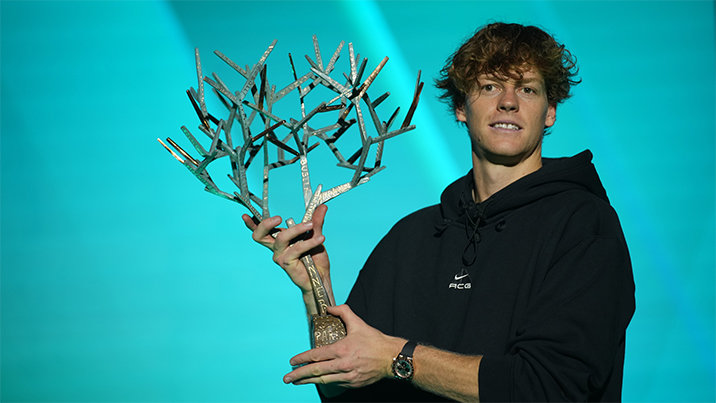 신네르, 파리 마스터스 우승…알카라스 제치고 세계랭킹 1위 복귀