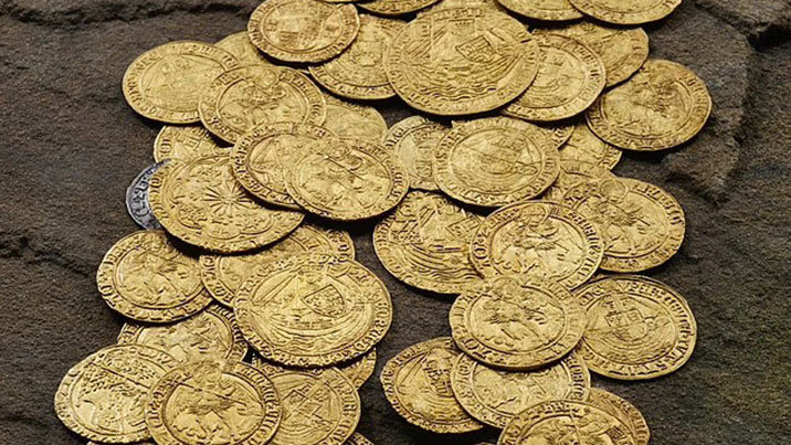 헨리 8세 시대 금화 70개, 정원서 발견…스위스 경매서 9억에 낙찰