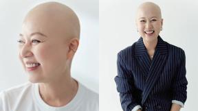 ‘암 투병’ 박미선, 민머리 프로필 공개…정장 입고 ‘당당 미소’