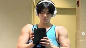 ‘윤민수 아들’ 윤후, 마동석급 벌크업 근황…우람한 팔뚝에 태평양 어깨