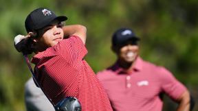‘골프 황제’ 우즈 아들 찰리, 플로리다주 고교 골프대회 단체전 우승