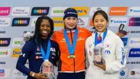 ‘빙속여제’ 이상화 세계기록, 12년만에 깨졌다