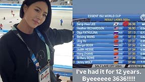 12년만에 깨진 세계기록…이상화 “잘가, 3636” 쿨하게 보냈다