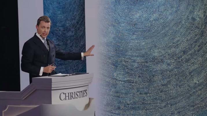 김환기 전면점화 뉴욕서 123억원에 낙찰…‘우주’ 이어 韓미술품 역대 2위