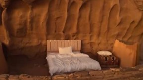 사막에 덩그러니 침대만…요르단에 있다는 6만원짜리 숙소