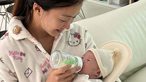 이시영 “1.9㎏ 태어난 딸, 드디어 3㎏…항상 방긋방긋”