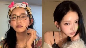 “같은 사람 맞아?” 최준희, 메이크업 전후 확 달라졌네