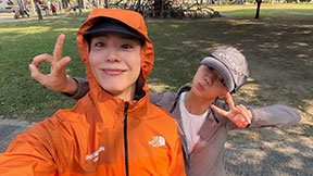 박보검·혜리, 대만서 ‘동반 러닝’ 포착…쌍문동서 출세했네