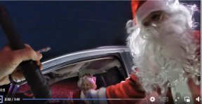 산타 분장 노부부, 과속으로 적발…“북극도 각박해졌다”