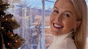 남편과 32세 나이차 레빗 “둘째 임신, 성탄선물”