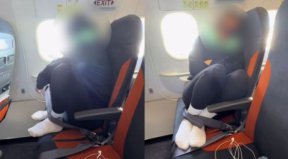 “비행기서 이렇게 자면 꿀잠?”…‘수면 챌린지’ 논란